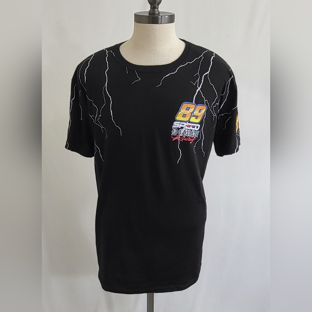 RGSTR 89 Speed Demon Racing Short Sleeve Graphic T Shirt Size XLarge